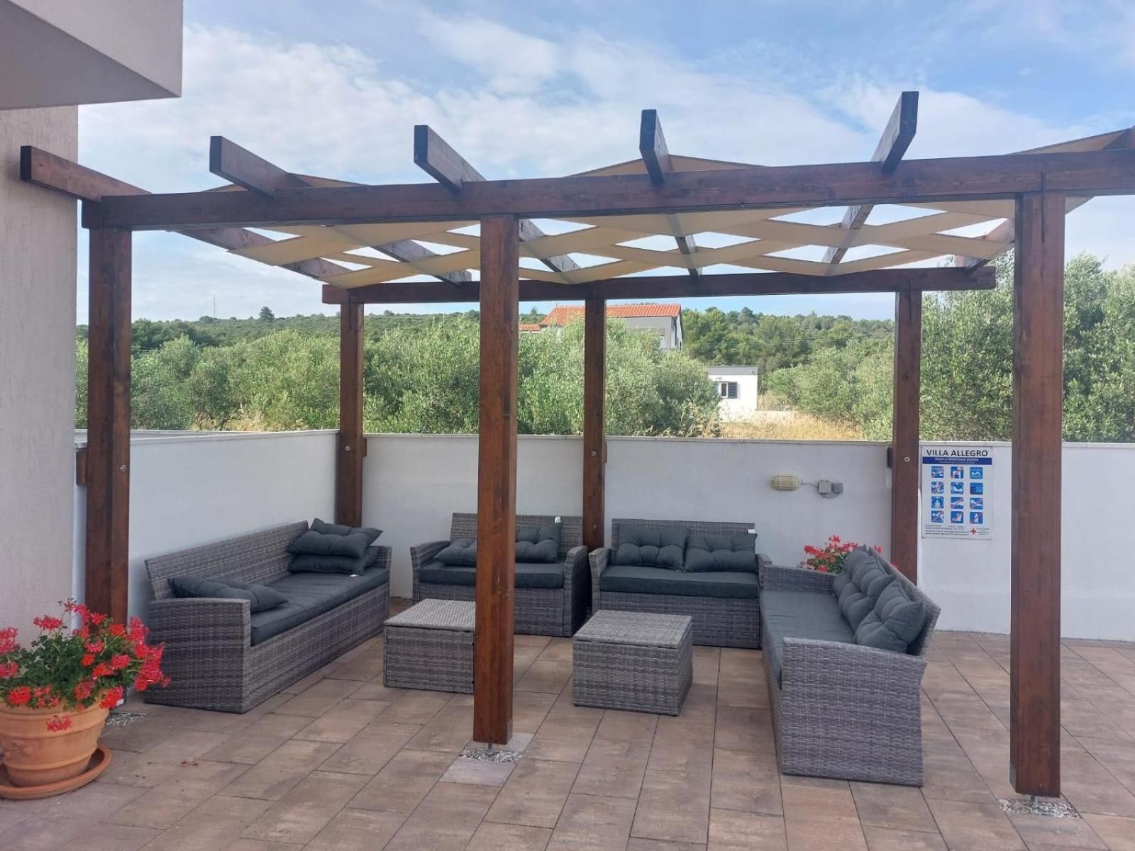 Villa Allegro Sukošan Exterior foto